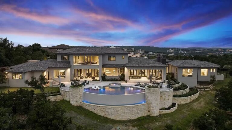 Barton Creek Paradise in Austin! Luxury Estate with Infinity Pool, Spa & Hill Country Views listed at $9,900,000