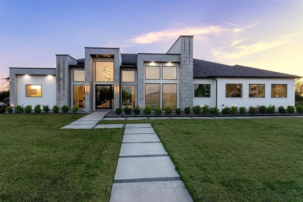 Ridge Lakes Masterpiece in Rockwall! Modern Oasis with Pool, Spa & Breathtaking Views listed at $2,500,000