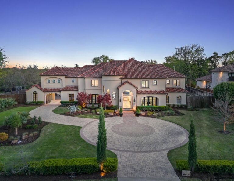 Grand and Timeless: Mark Molthan’s Custom Mediterranean Estate Listed for $6,999,000