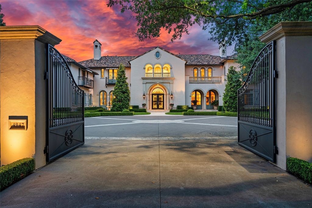 Luxurious gated italian estate on 1. 179 acres by harold leidner listed for 10. 5 million 1