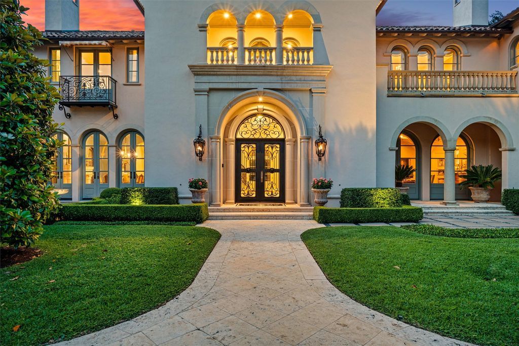 Luxurious gated italian estate on 1. 179 acres by harold leidner listed for 10. 5 million 2