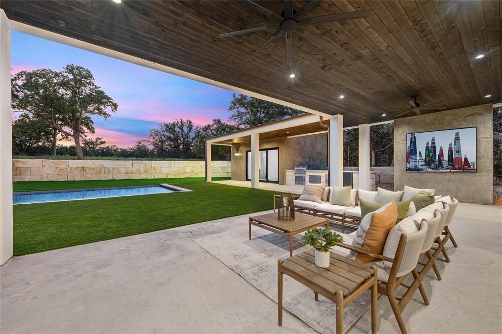 Luxurious single story residence in paleface ranch spicewood offered at 2. 75 million 6