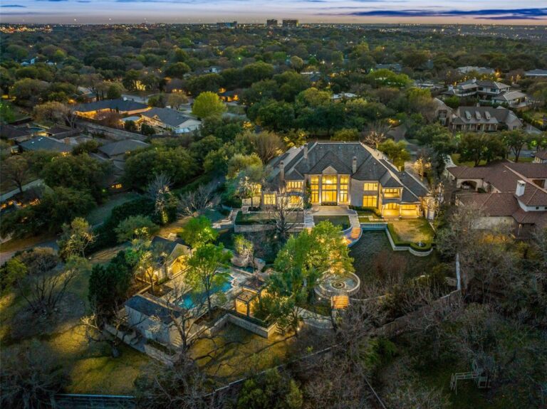 Opulent Estate Crafted by Don Wheaton & Rick Williams, a Masterpiece of Design and Luxury, Listed for $7,499,000