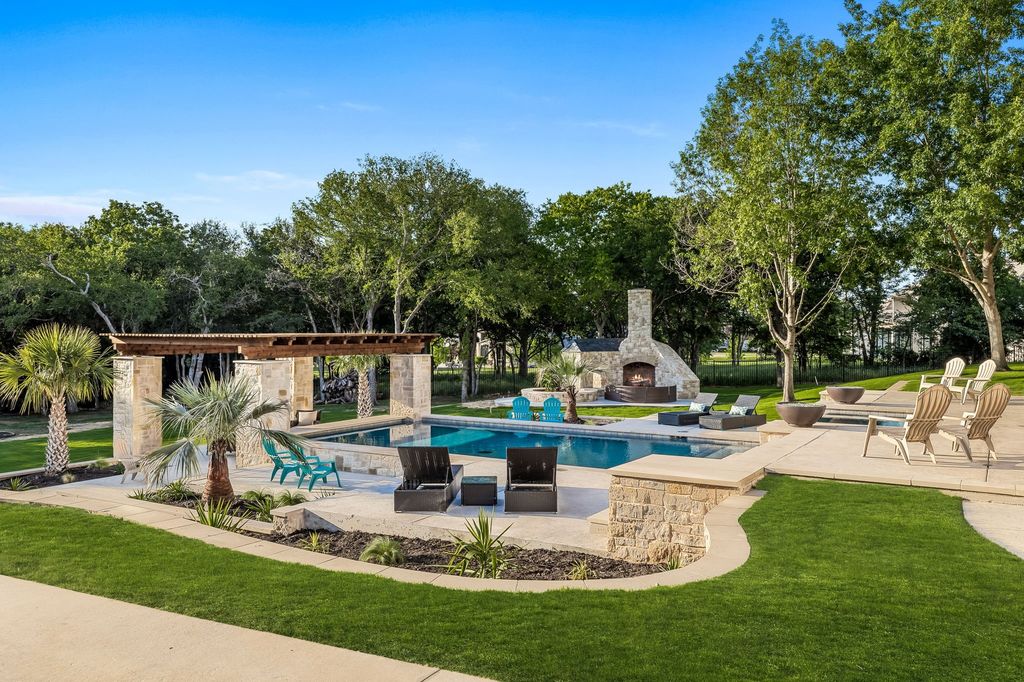 Stunning french inspired estate spanning 2 acres in the landing gated community listed for 7995000 5