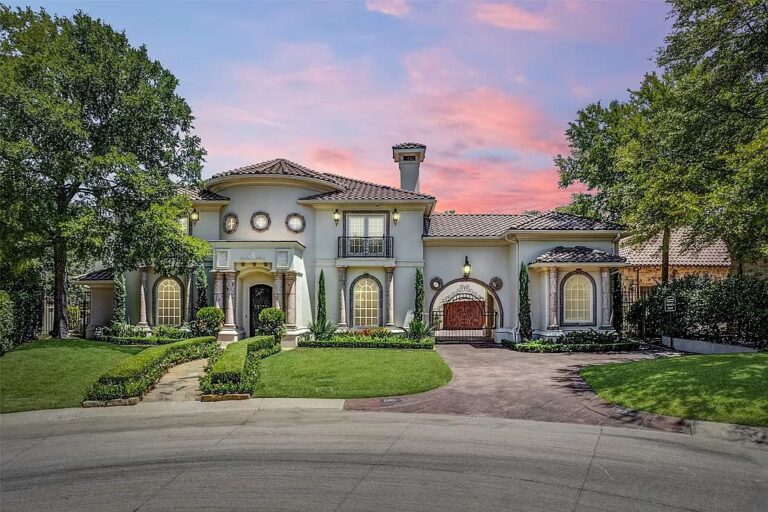 Rivercrest Jewel in Fort Worth! Private Oasis with Pool, Elevator & Chef’s Kitchen listed at $2,675,000