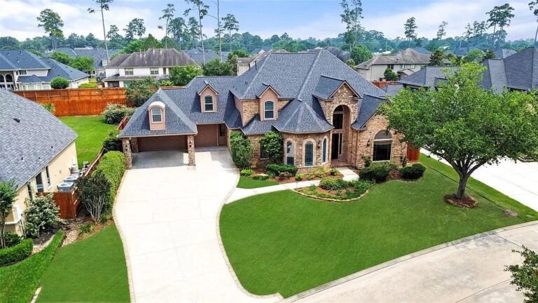 Cy-Fair Gem! Custom Rock Creek Estate with Pool, Spa, Game Rm & More asks for $799,000