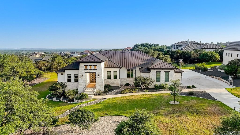 Hill Country Sanctuary in New Braunfels! Sitterle Custom Home with Pool & Luxurious Finishes listed at $1,350,000