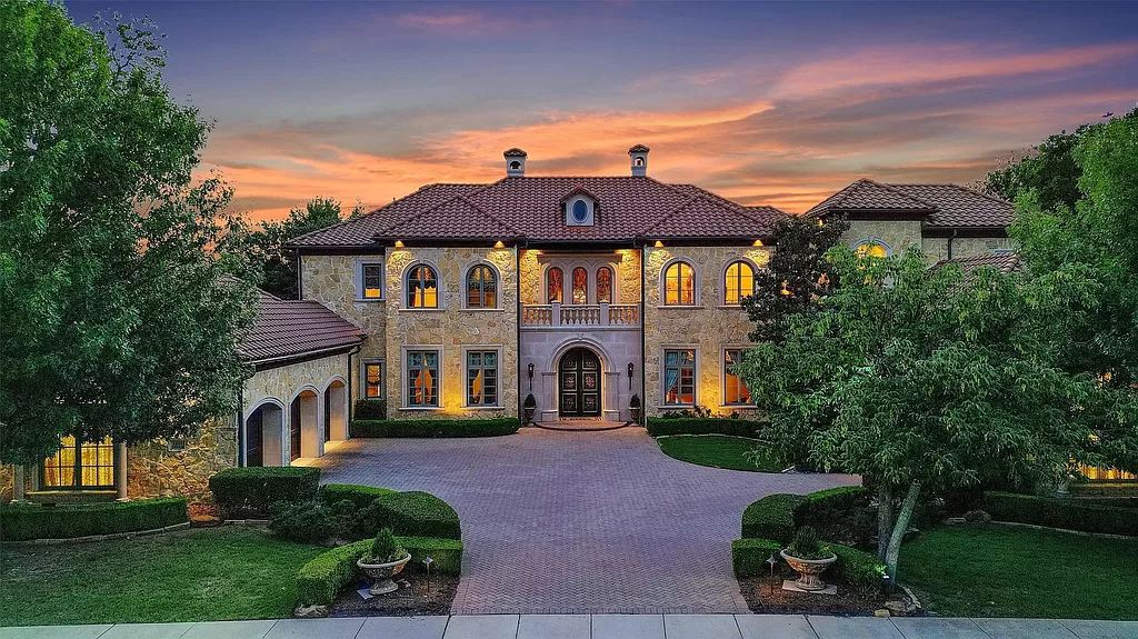 Tuscan Luxury in Frisco! Pool, Media Room, Game Room, Master Retreat & More! Listed for $3,500,000