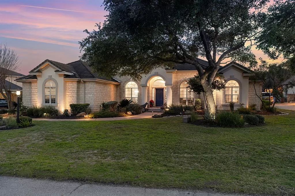 Old Lakeway Oasis! Single Story with Pool, Hot Tub & Hill Country Views listed at $899,000