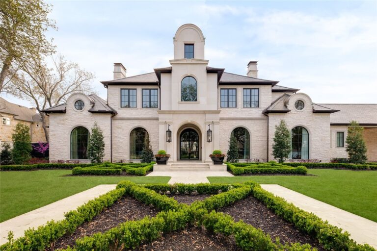 Elegant French Transitional Estate by Renowned Architect Richard Drummond Davis & Colby Craig Homes Listed for $13.2 Million