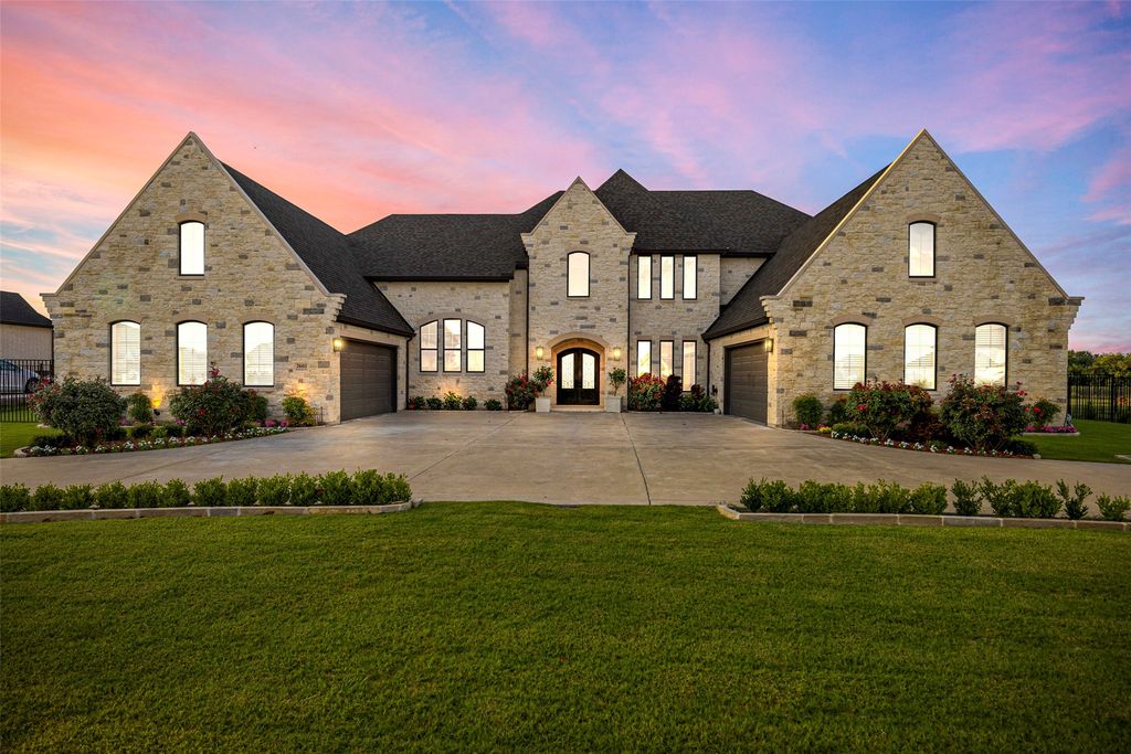 Exquisite luxury living custom stone facade estate with unmatched craftsmanship asks for 2. 2 million 3
