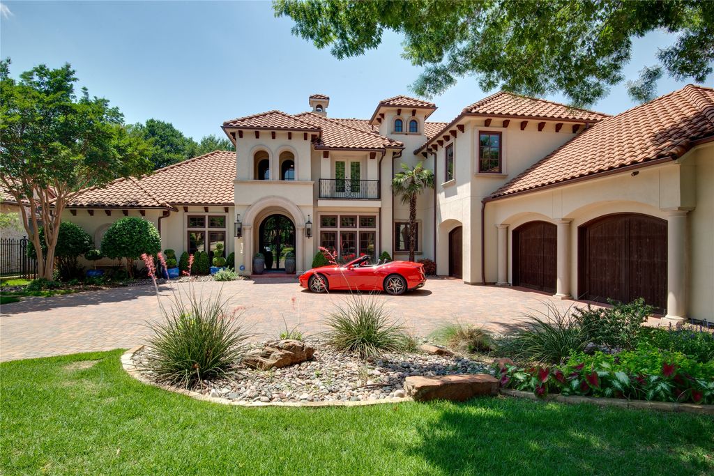Exquisitely renovated mediterranean estate listed for 3. 2 million 2