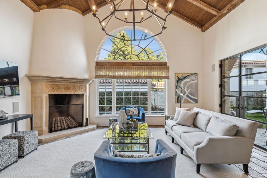 Mediterranean home with tuscan influences featuring specialty touches throughout listed for 6095000 14