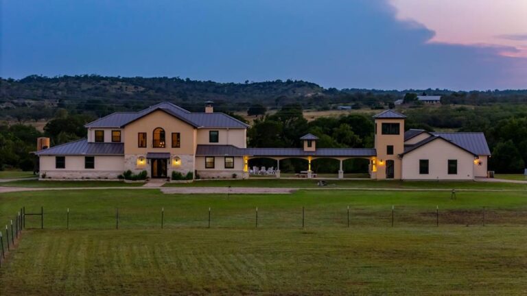 Tranquil Riverside Retreat: 371 Feet of Bliss on the Pedernales River for $2,975,000