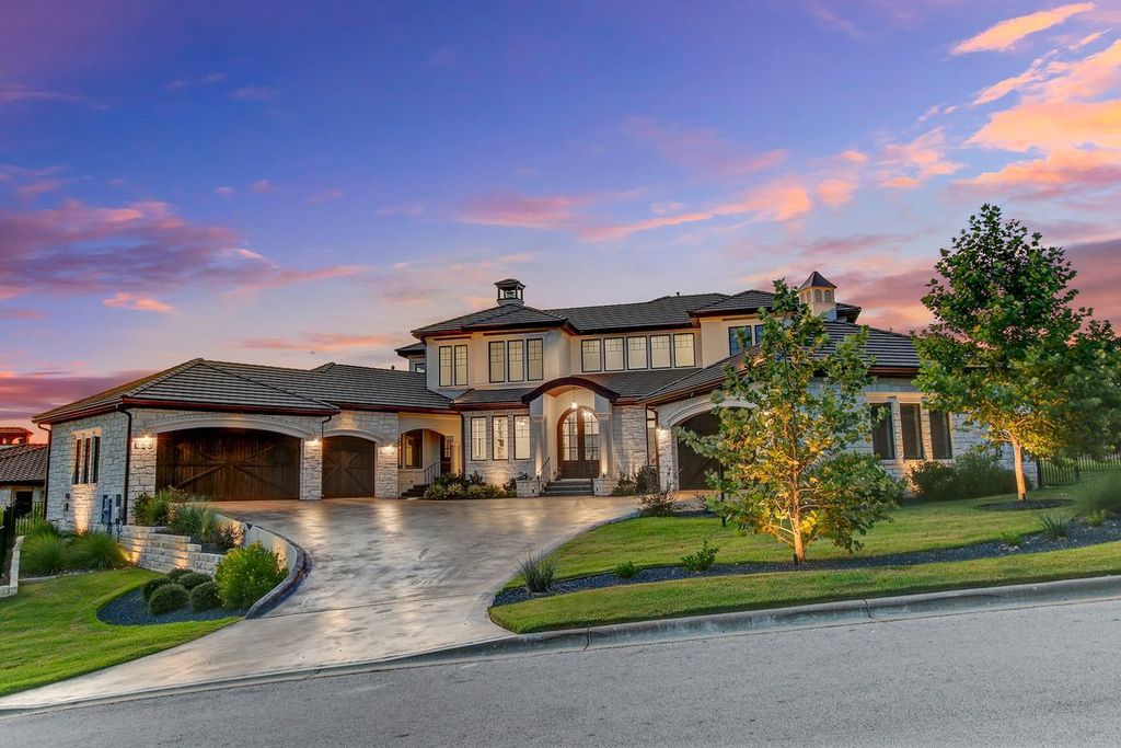 Rough Hollow Oasis in Austin! 4BR with Pool, Spa, Gym, Wine Cellar & More asks for $2,700,000