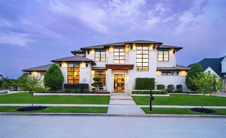 Southlake Dream Home! 6BR with Pool, Spa, Theater & More in Carillon asks for $3,270,000