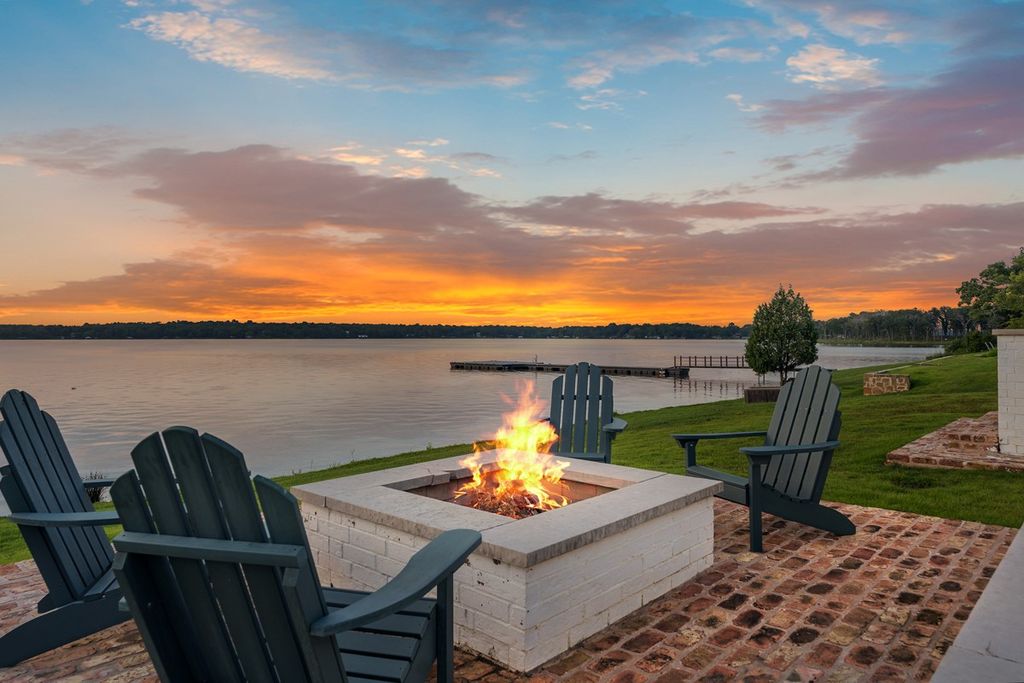 Charming estate with sweeping water views private dock and fire pit on the market for 5225000 3