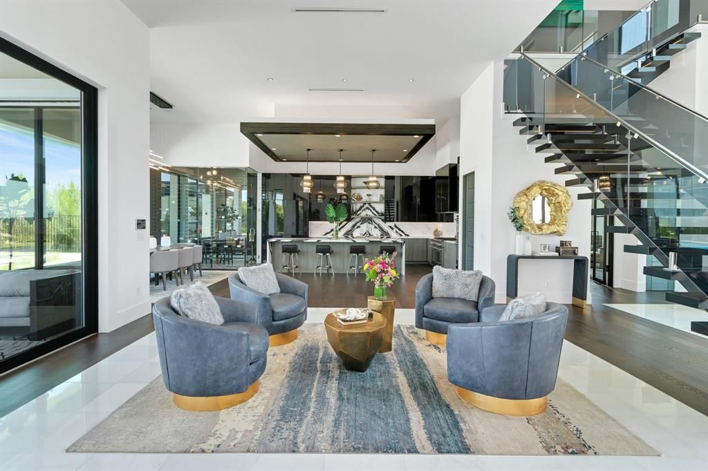 Contemporary masterpiece unrivaled waterfront living listed at 5. 4 million 10