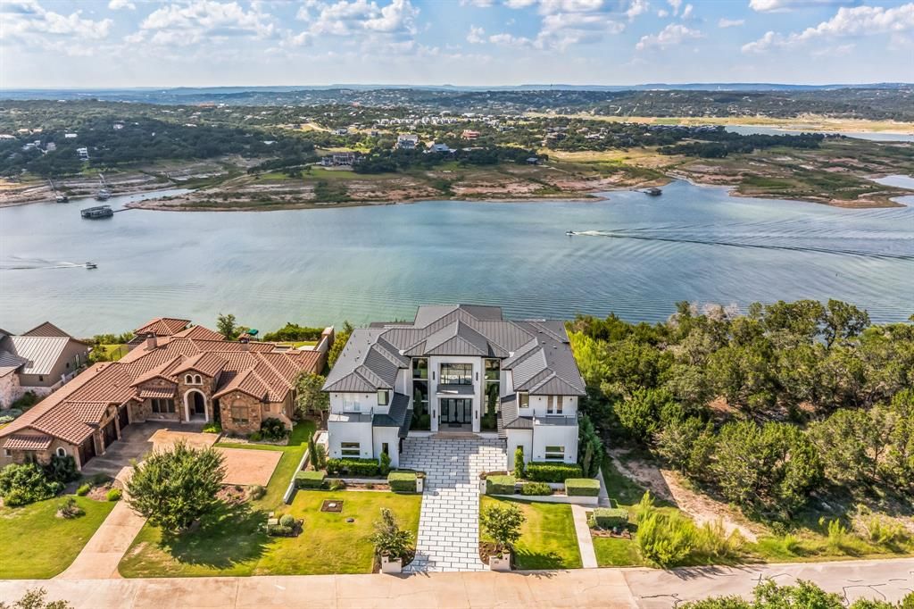 Contemporary masterpiece unrivaled waterfront living listed at 5. 4 million 2