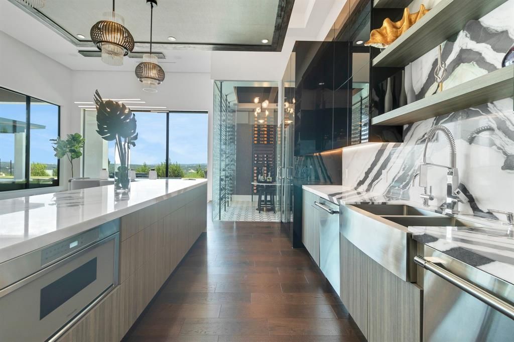 Contemporary masterpiece unrivaled waterfront living listed at 5. 4 million 7