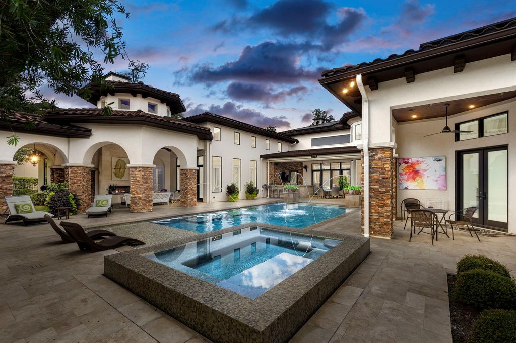 Elegant one story home with stucco stone exterior listed for 4 million 2