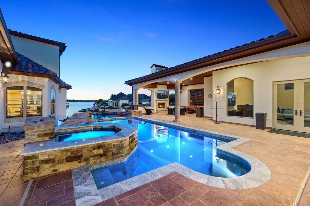 Exquisite lake lbj estate with open water views offered at 6275000 15