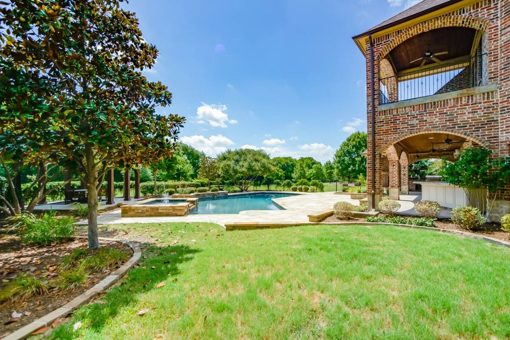 Exquisite lovejoy isd home on 2 acres with pool and luxurious amenities offered at 2. 1 million 39