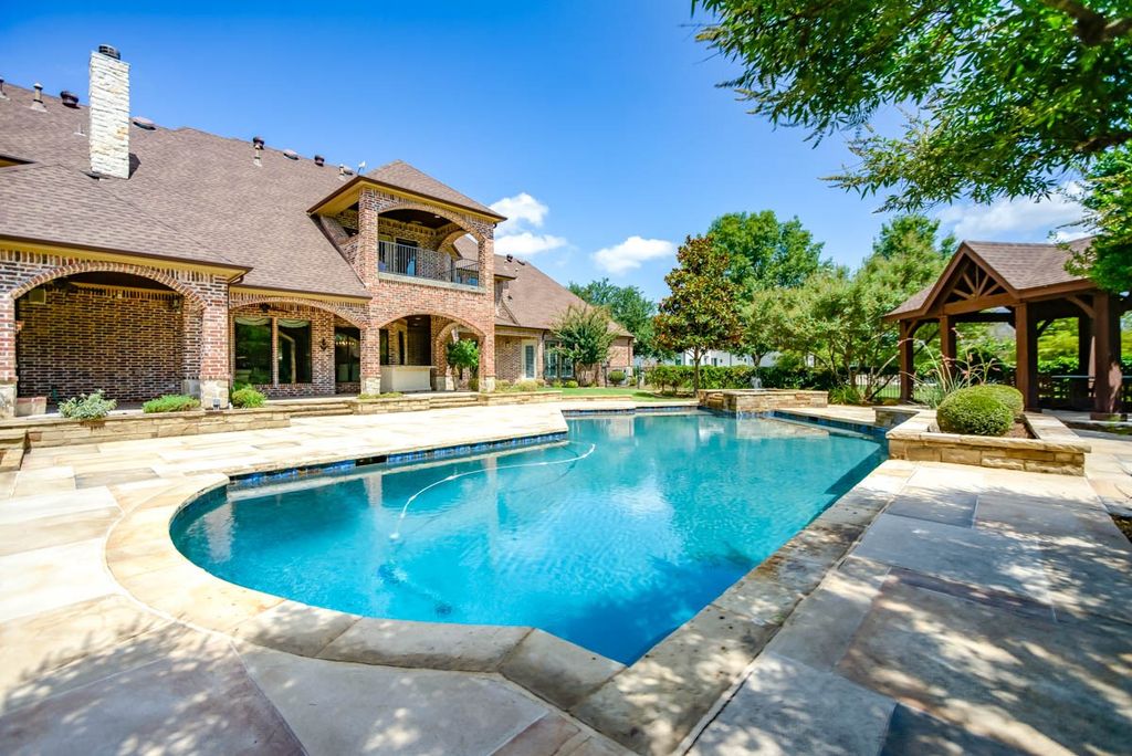 Exquisite lovejoy isd home on 2 acres with pool and luxurious amenities offered at 2. 1 million 4