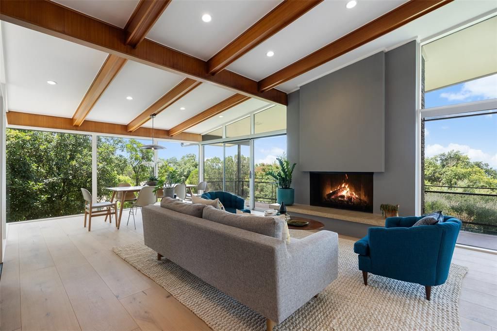 Iconic mid century modern home blends architectural heritage with contemporary luxury priced at 4. 19 million 10