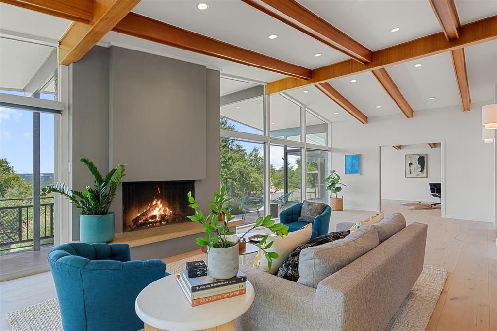 Iconic mid century modern home blends architectural heritage with contemporary luxury priced at 4. 19 million 12