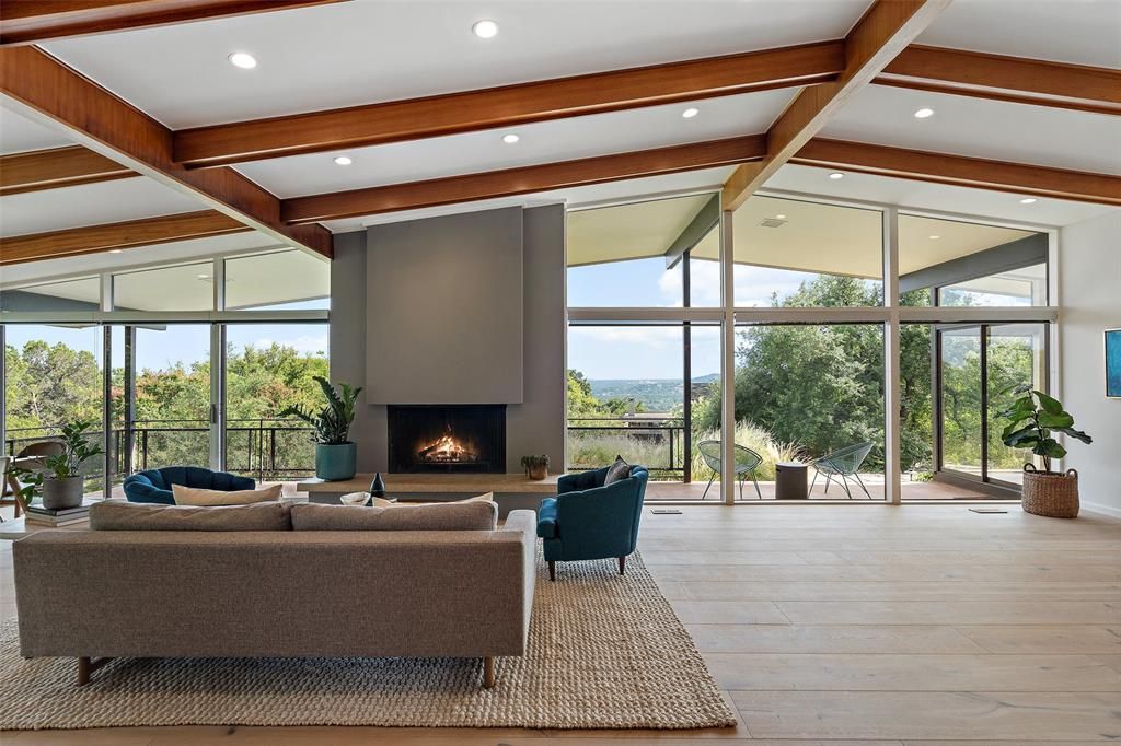 Iconic mid century modern home blends architectural heritage with contemporary luxury priced at 4. 19 million 13