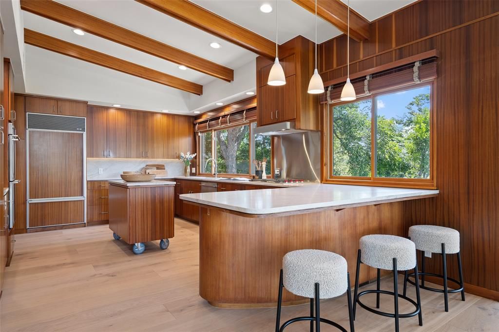 Iconic mid century modern home blends architectural heritage with contemporary luxury priced at 4. 19 million 14