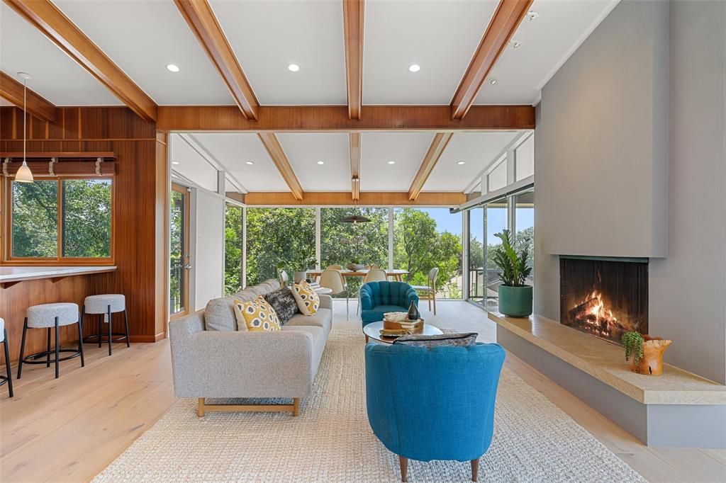 Iconic mid century modern home blends architectural heritage with contemporary luxury priced at 4. 19 million 9