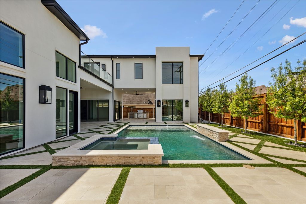 Modern transitional masterpiece in preston hollow perfect for entertaining offered at 3399000 34