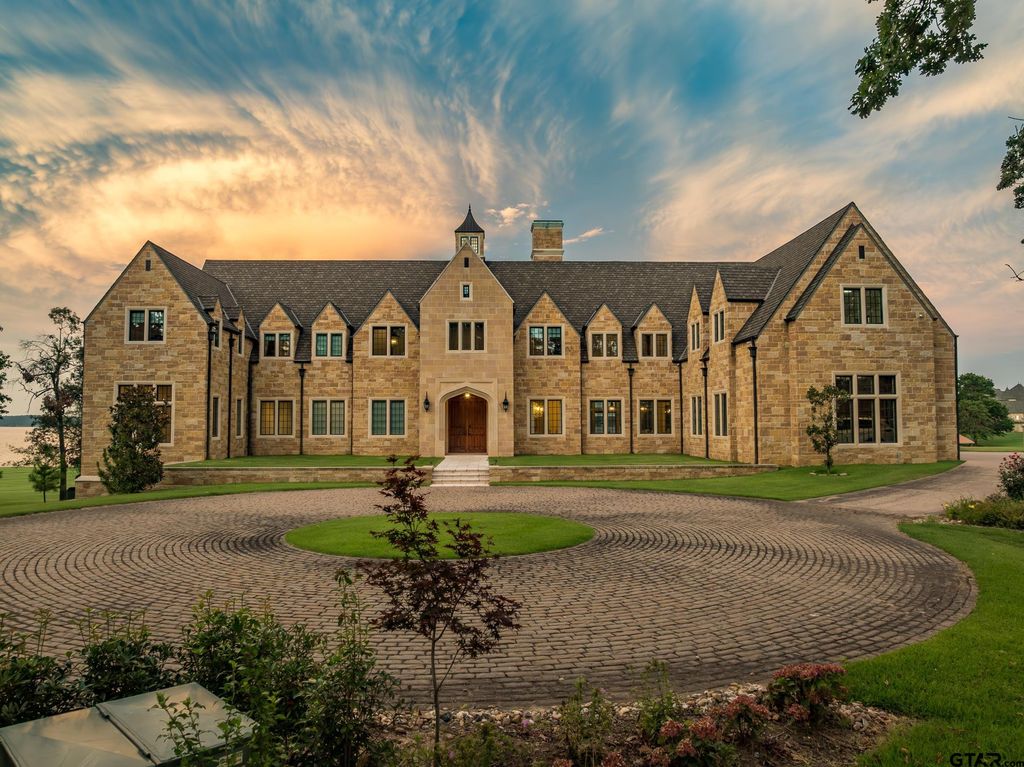 Waterfront Masterpiece: Authentic English Cotswold Manor Style Home for $5 Million