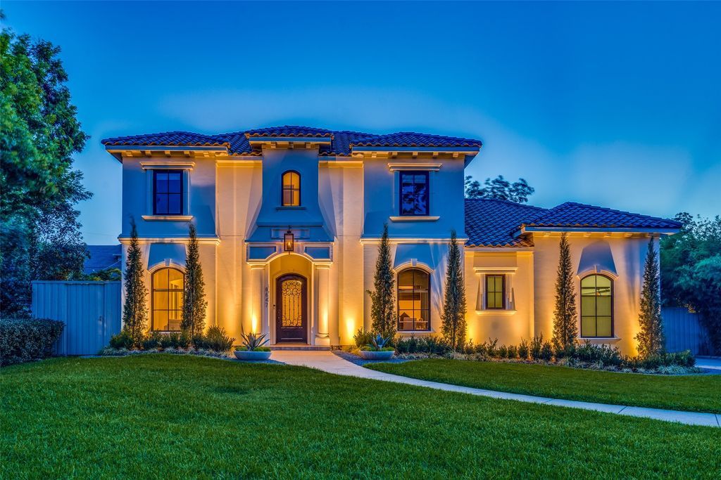 Mediterranean Masterpiece in Bluffview: Private, Gated Estate Epitomizing Luxury and Elegance for $3,149,000