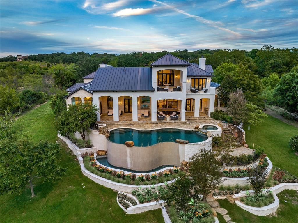 Modern luxury on lake austin remarkable home in prestigious enclave asks for 12. 75 million 3