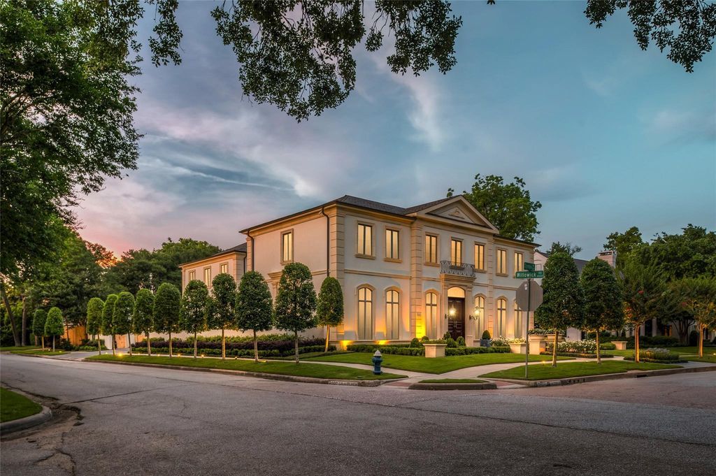 Unparalleled luxury in river oaks custom built marble and stucco residence priced at 6999000 2