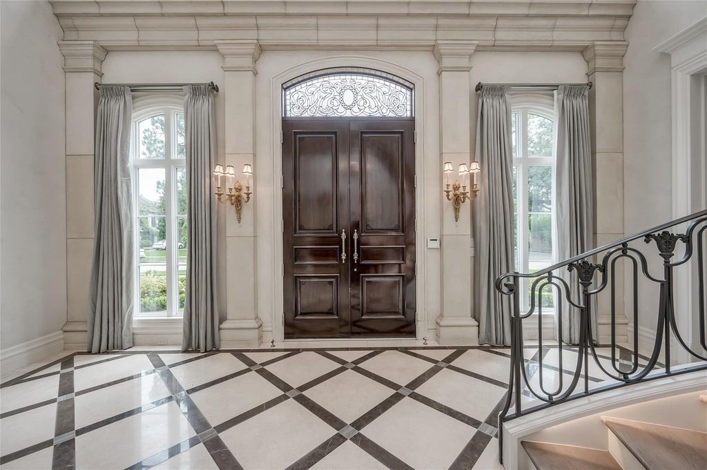 Unparalleled luxury in river oaks custom built marble and stucco residence priced at 6999000 4