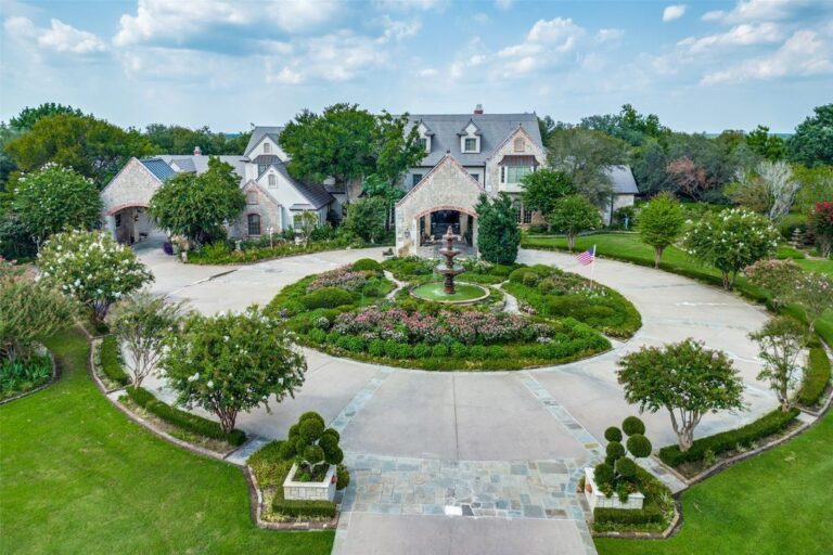 Villa Maria Ranch: Exquisite French-Style Estate on Expansive 681 Acres, Asking $18 Million