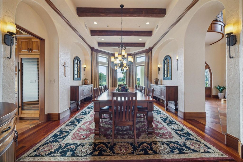 Luxurious mediterranean estate set on almost 6 unrestricted acres in tomball priced at 5. 5 million 12