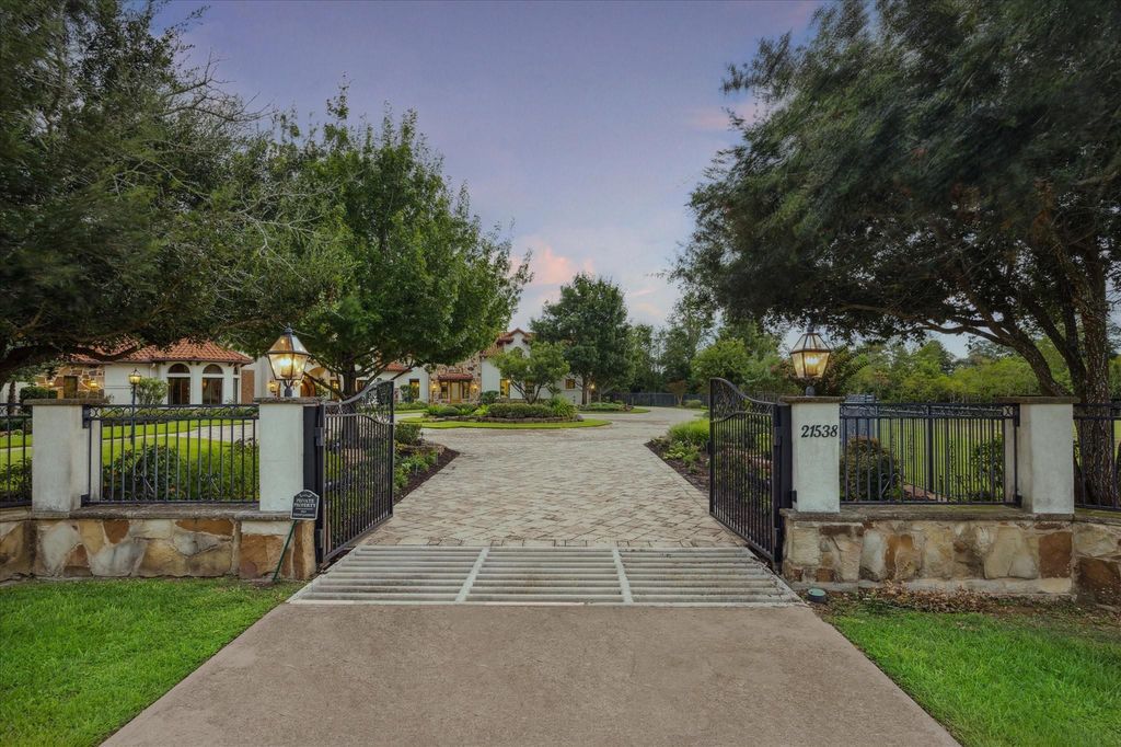 Luxurious mediterranean estate set on almost 6 unrestricted acres in tomball priced at 5. 5 million 3