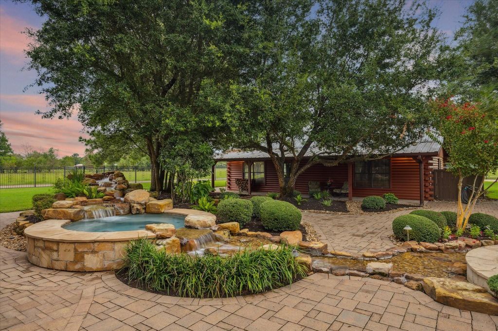 Luxurious mediterranean estate set on almost 6 unrestricted acres in tomball priced at 5. 5 million 46