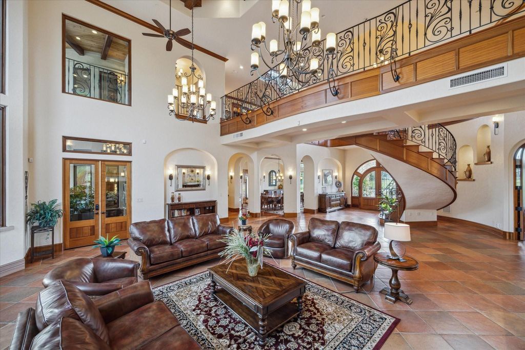 Luxurious mediterranean estate set on almost 6 unrestricted acres in tomball priced at 5. 5 million 9