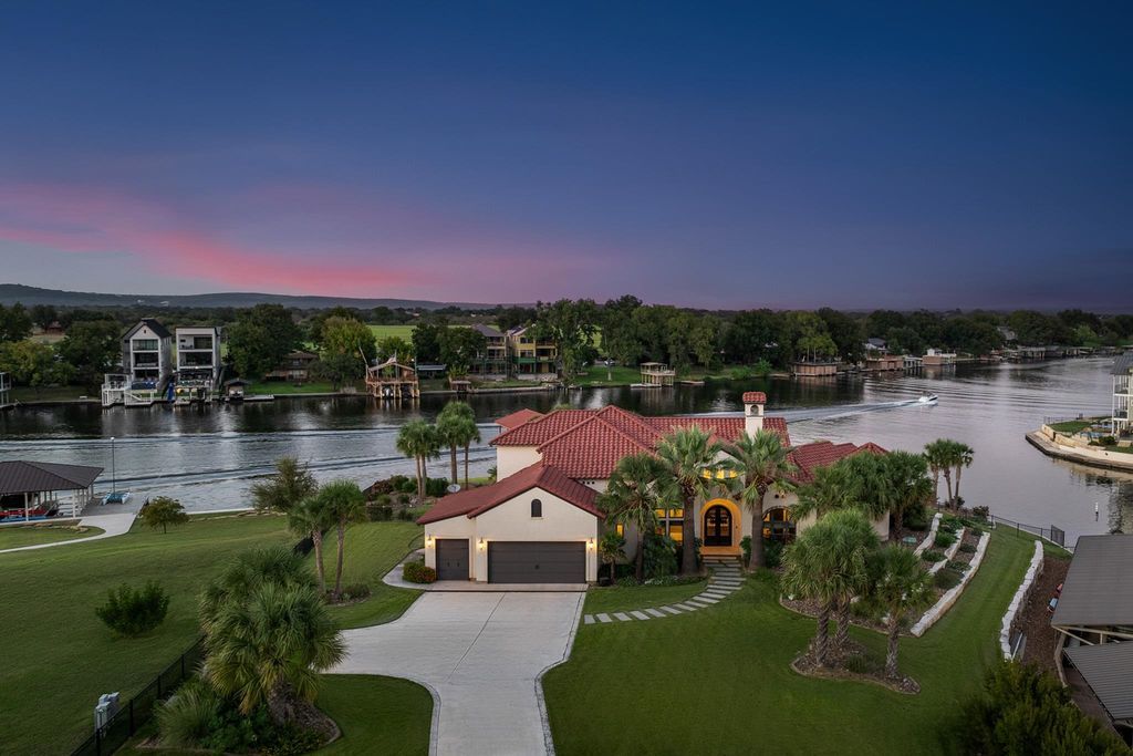 Beautifully crafted home with over 500 feet of waterfront on lake lbj priced at 4. 75 million 1