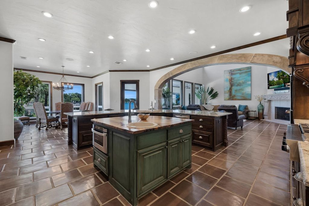 Beautifully crafted home with over 500 feet of waterfront on lake lbj priced at 4. 75 million 8