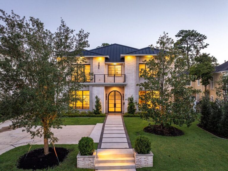 Breathtaking Masterpiece Nestled in the Prestigious Heart of River Oaks, Listed for $5,995,000