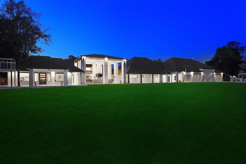 Contemporary luxury redefined this stunning residence with east and west wings is listed for 4 50