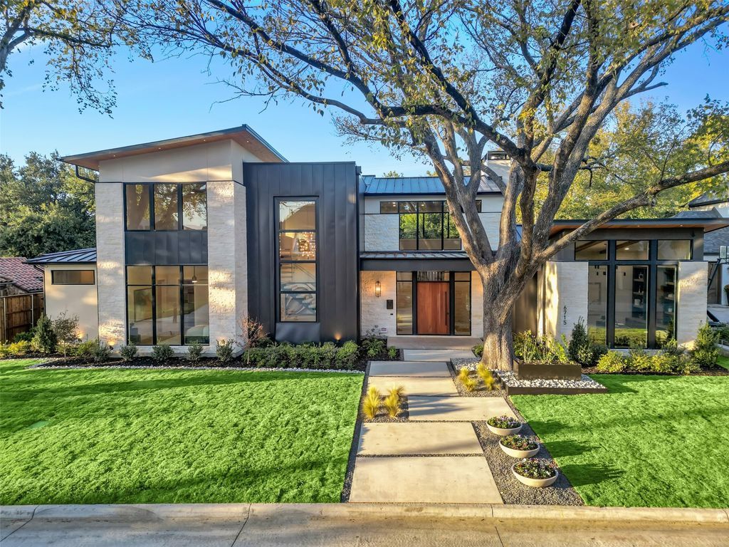 Elegant mid century style estate with clean lines and modern amenities asking 4. 395 million 2