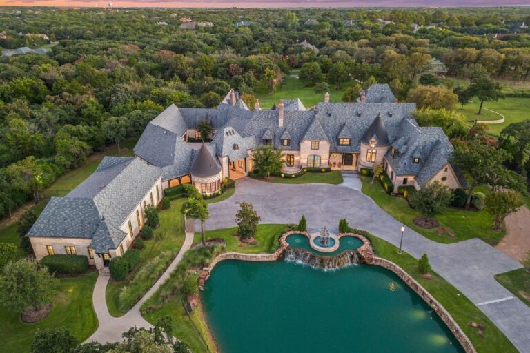 Majestic Gated Estate in Southlake Offers Resort-Style Living, Listed for $12.995 Million